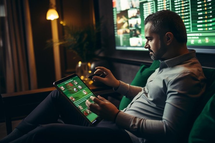 Antarmuka Quick Bet jastip bet menampilkan pertandingan Liga 1 dan opsi pasar singkat